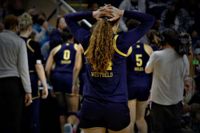 Image for article titled Photo Essay: N.C. State and UConn punch tickets to Elite Eight