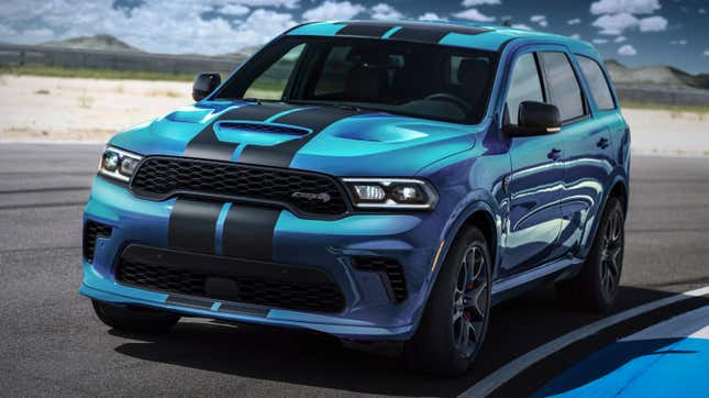 Image for article titled The Dodge Durango Hellcat Is Back For 2023