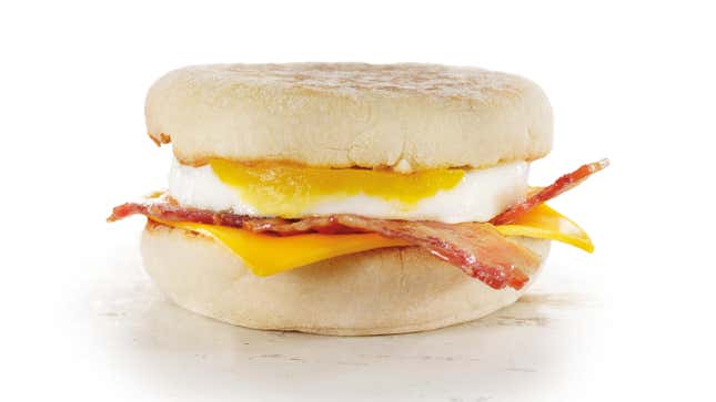 The Bacon ’n Egg McMuffin, available in Canada but not the United States