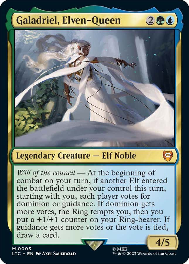 Image for article titled Magic: The Gathering's Lord of the Rings Set Is Full of Precious Art