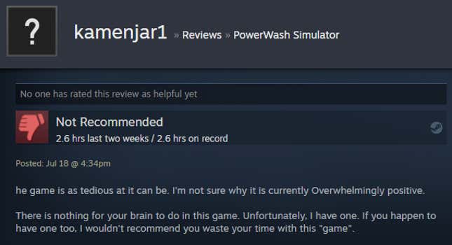 Image for article titled PowerWash Simulator, As Told By Steam Reviews