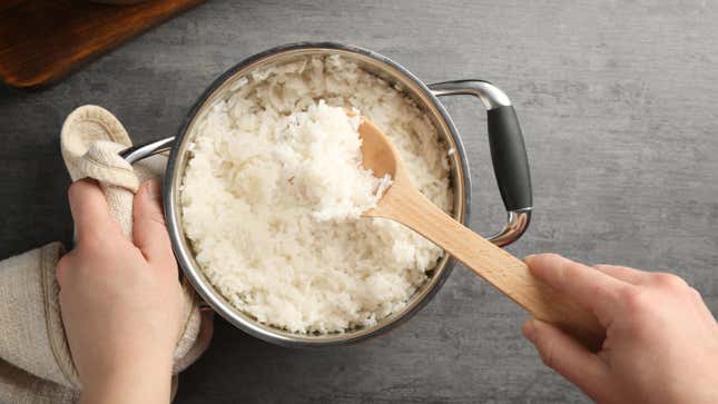Image for article titled 5 Ways to Use Up Leftover Rice