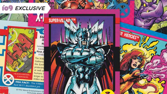 Image for article titled Go Back to an Age of Shoulder Pads and Stryfe in This Amazing History of Marvel&#39;s X-Men Trading Cards