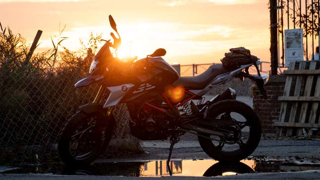The sun sets on a fantastic beginner bike