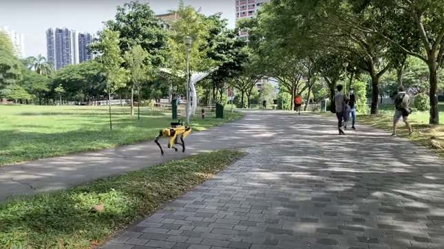 Image for article titled How Law Enforcement Agencies Around the Globe Are Using Robo-Dogs
