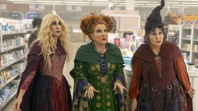 Image for article titled &#39;Hocus Pocus 2&#39; Is Waging a ‘Spiritual War’ Against America, Apparently