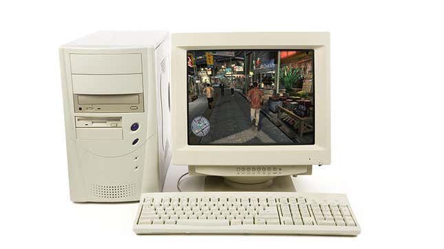 Yakuza 3 running on a personal computer