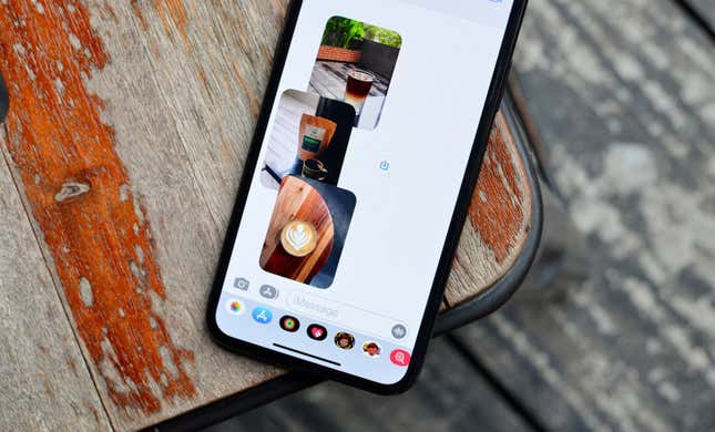 Image for article titled It&#39;s Finally Easy to Find and Save Photos From Messages in iOS 15