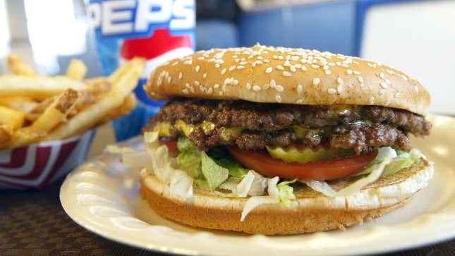 Imagen para el artículo titulado Encuentran niveles altos de químicos que alteran las hormonas en hamburguesas y burritos