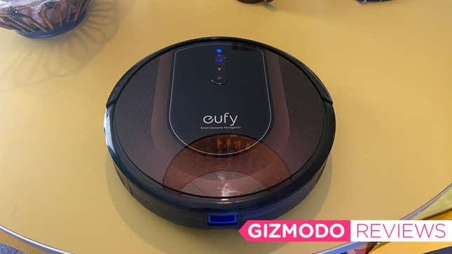 Image for article titled Eufy RoboVac G30 Hybrid Vacuums and Mops, But Leaves Little Treats for Your Feet to Find