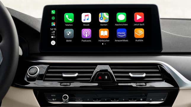 BMW owners who rely on Apple CarPlay or Android Auto will have to resort to Bluetooth or AUX for now