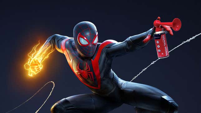 Image for article titled Air Horn Bug Has Sadly Been Patched Out Of Spider-Man: Miles Morales