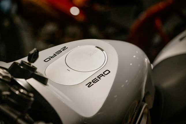Zero Motorcycles SR-X Concept EV Charge Port