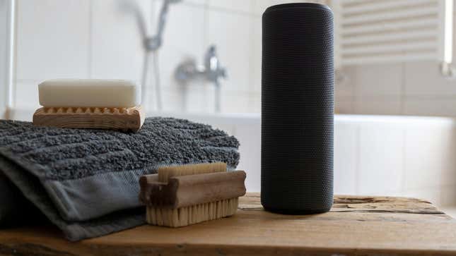 Image for article titled Program Your Smart Speaker to Automatically Play Music in Your Bathroom