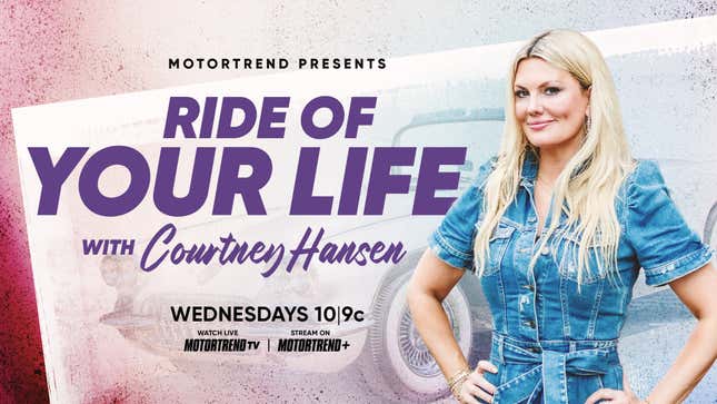 Image for article titled Courtney Hansen&#39;s New TV Show Reunites Gearheads With Their Long-Lost Rides