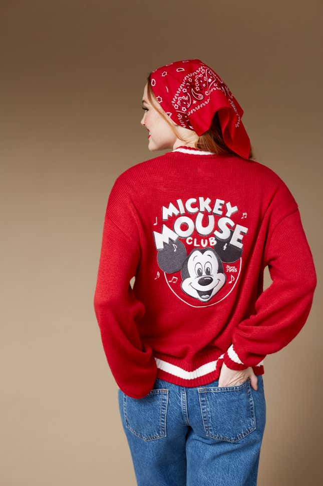 mickey mouse club cardigan