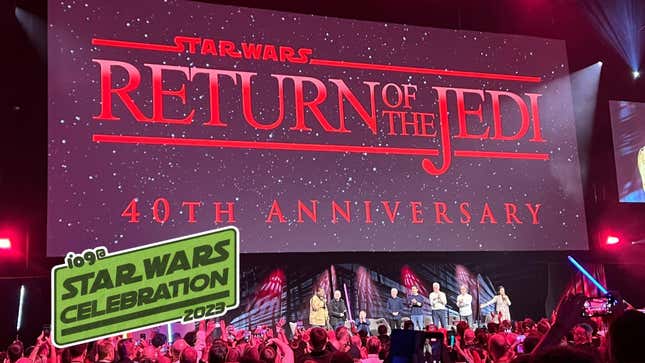 The Return of the Jedi panel at Star Wars Celebration.