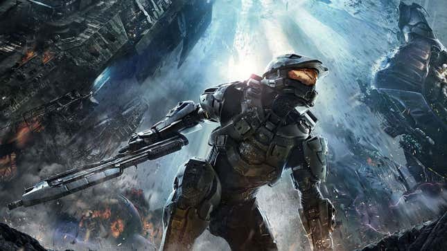 Cover art for 343 Industries' Halo 4. 