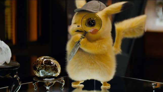 Pikachu as seen in the the recent live-action film.