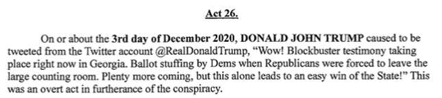 Image for article titled Here Are the 12 Tweets That Helped Get Trump Indicted