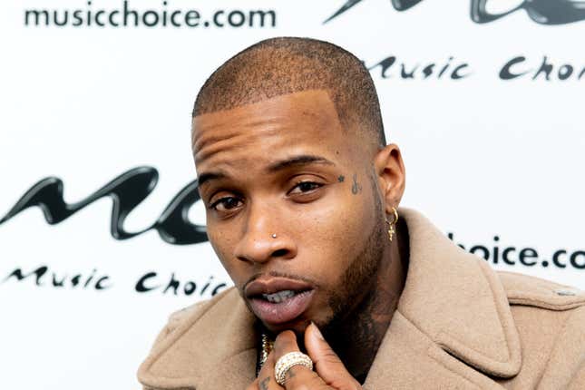 Tory Lanez visits Music Choice on December 13, 2018 in New York City.