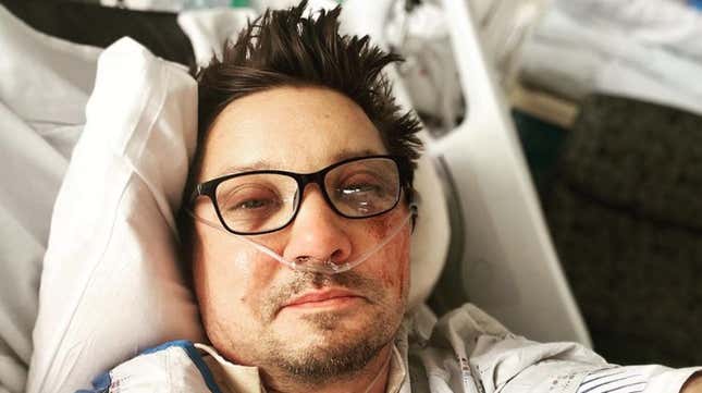 Image for article titled &#39;He&#39;s Been Crushed.&#39; Jeremy Renner Shares 911 Call in First Interview Since Near-Fatal Snowcat Crash