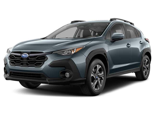 Subaru Crosstrek / Premium CVT 2024. Front 3⁄4, Facing to the Left