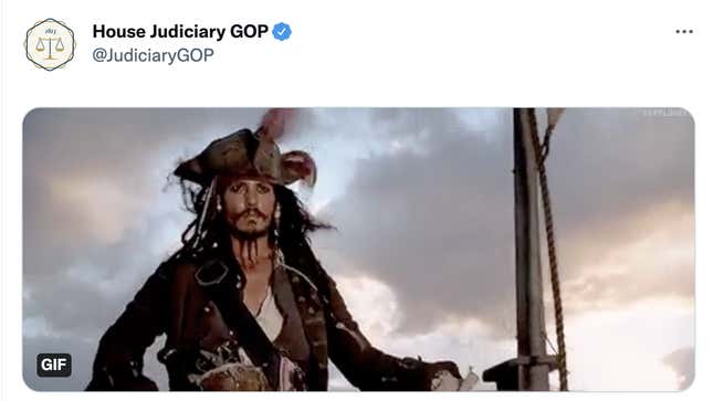 Image for article titled House Republicans Bizarrely Gloat After Johnny Depp Verdict