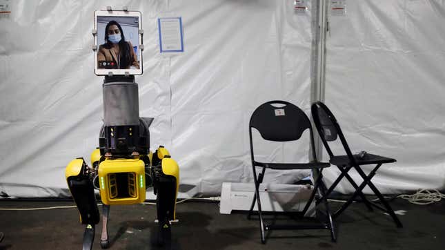 Image for article titled How Law Enforcement Agencies Around the Globe Are Using Robo-Dogs