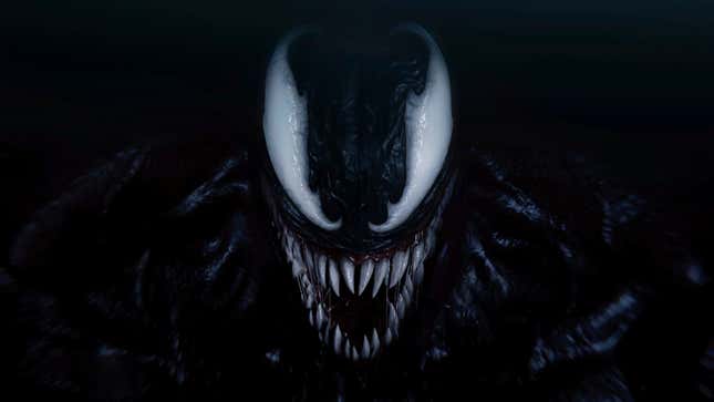 A Spider-Man 2 screenshot shows an image of Venom.