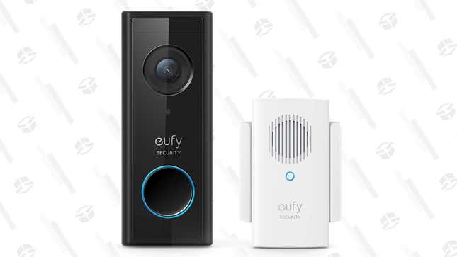 Eufy Wi-Fi 2K Video Doorbell | $110 | Amazon | Clip coupon