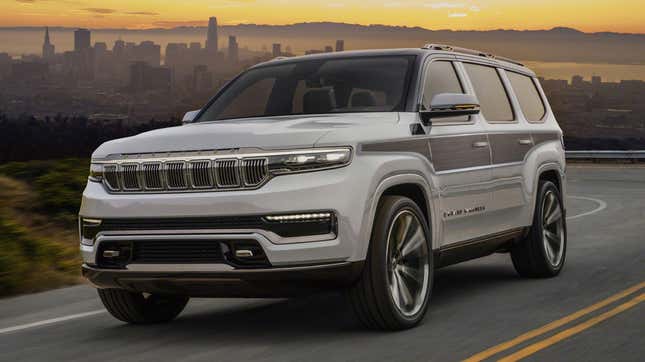 Image for article titled Here's How The New Jeep Grand Wagoneer Would Look With Wood Trim