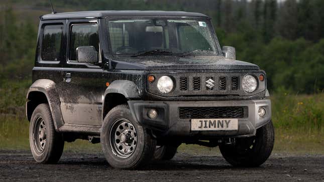 Image for article titled The Suzuki Jimny Light Commercial Vehicle Is Cheeky As Hell