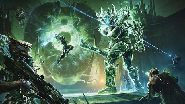 Guardians fight Crota in the latest raid. 