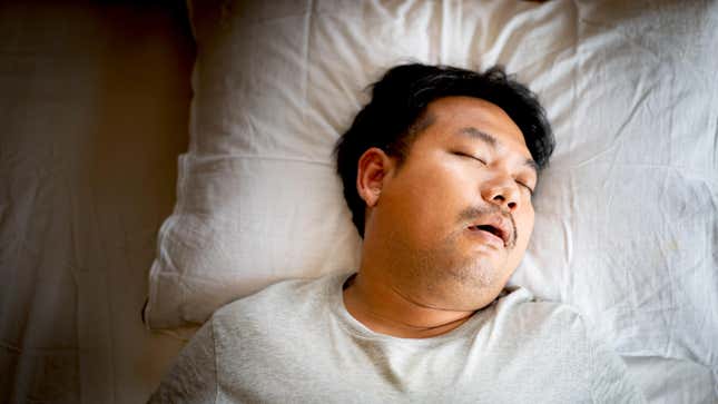 Image for article titled How to Stop Snoring
