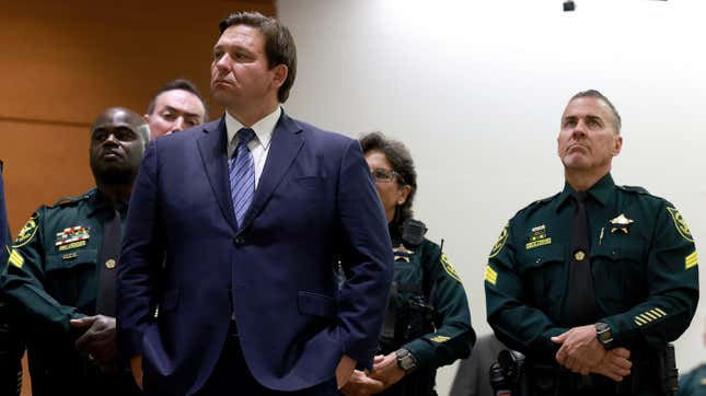Image for article titled Cops Are Mad at Ron DeSantis Because He Forces Crappy Made-in-USA Drones on Them