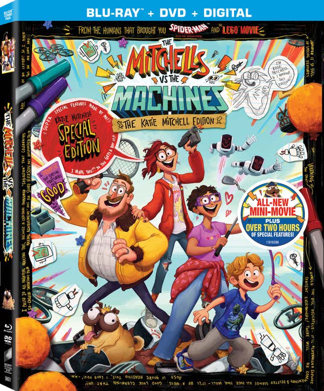 Image for article titled A Very Special Edition of The Mitchells Vs. the Machines Is on the Way