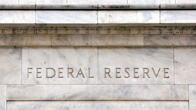 The U.S. Federal Reserve building is pictured in Washington, March 18, 2008. 