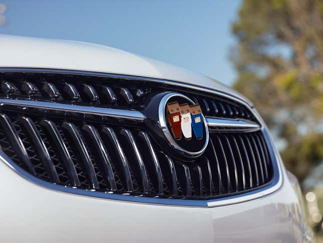 Image for article titled GM Trademarks Drawing Of Three Hair Clippers As New Buick Logo