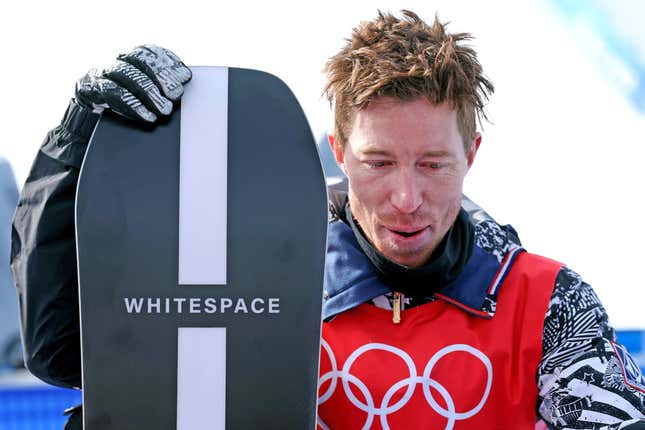 Maybe Shaun White will finally leave us alone.