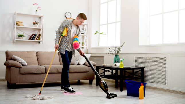 Image for article titled 7 of the Best Cleaning Methods When You Feel Overwhelmed