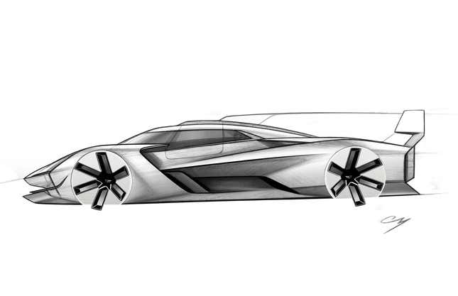 Image for article titled How a Cadillac Design Study Became a GTP Race Car