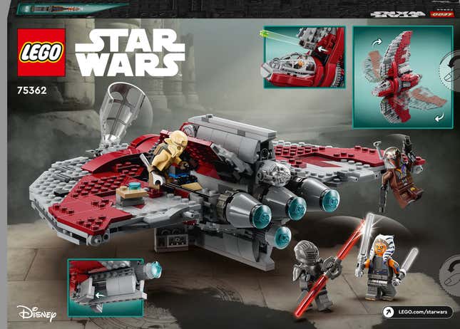 Image for article titled New Ahsoka Lego Star Wars Sets Feature Her Ship and More