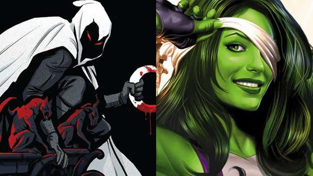 Disney+’s newest stars, Moon Knight and She-Hulk