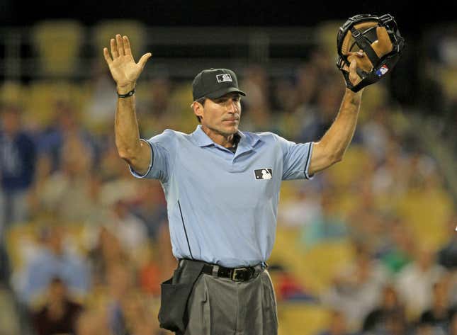 There aren’t many calls MLB umpire Angel Hernandez nails, other that the one he eavesdropped on.