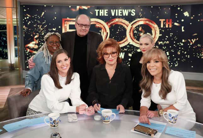 Image for article titled Sherri Shepherd, Whoopi Goldberg Pay Tribute To Late &#39;View&#39; Founder Bill Geddie