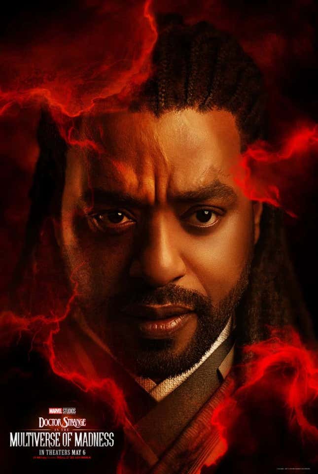 Chiwetel Ejiofor como Mordo.