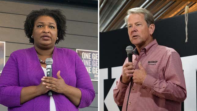 Image for article titled Stacey Abrams Concedes to Brian Kemp in Georgia