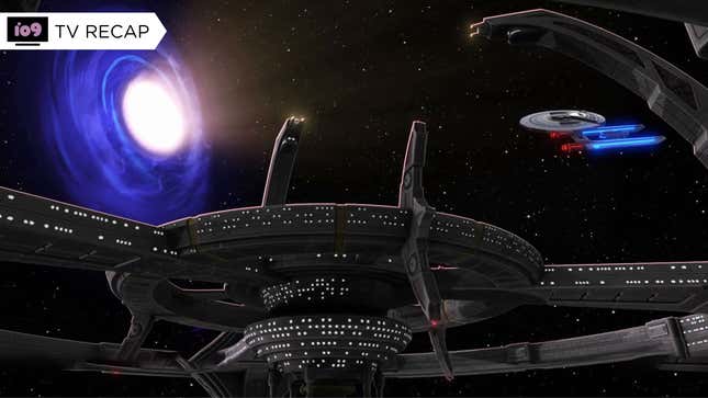 Star Trek: Lower Decks pays visual homage to Deep Space Nine