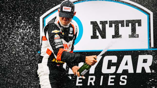 Image for article titled Rinus Veekay Becomes IndyCar&#39;s Fifth Winner In Five Races This Year